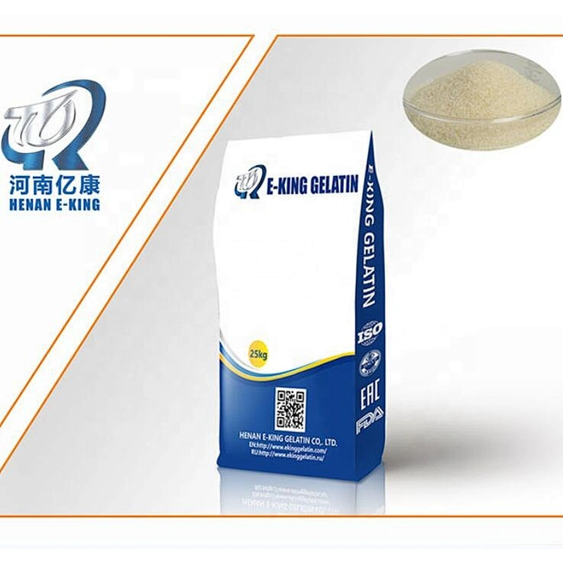beef Gelatin Powder pharma grade Gelatin beef skin Gelatin 250 160 180 Bloom 8mesh E-KING GELTIN